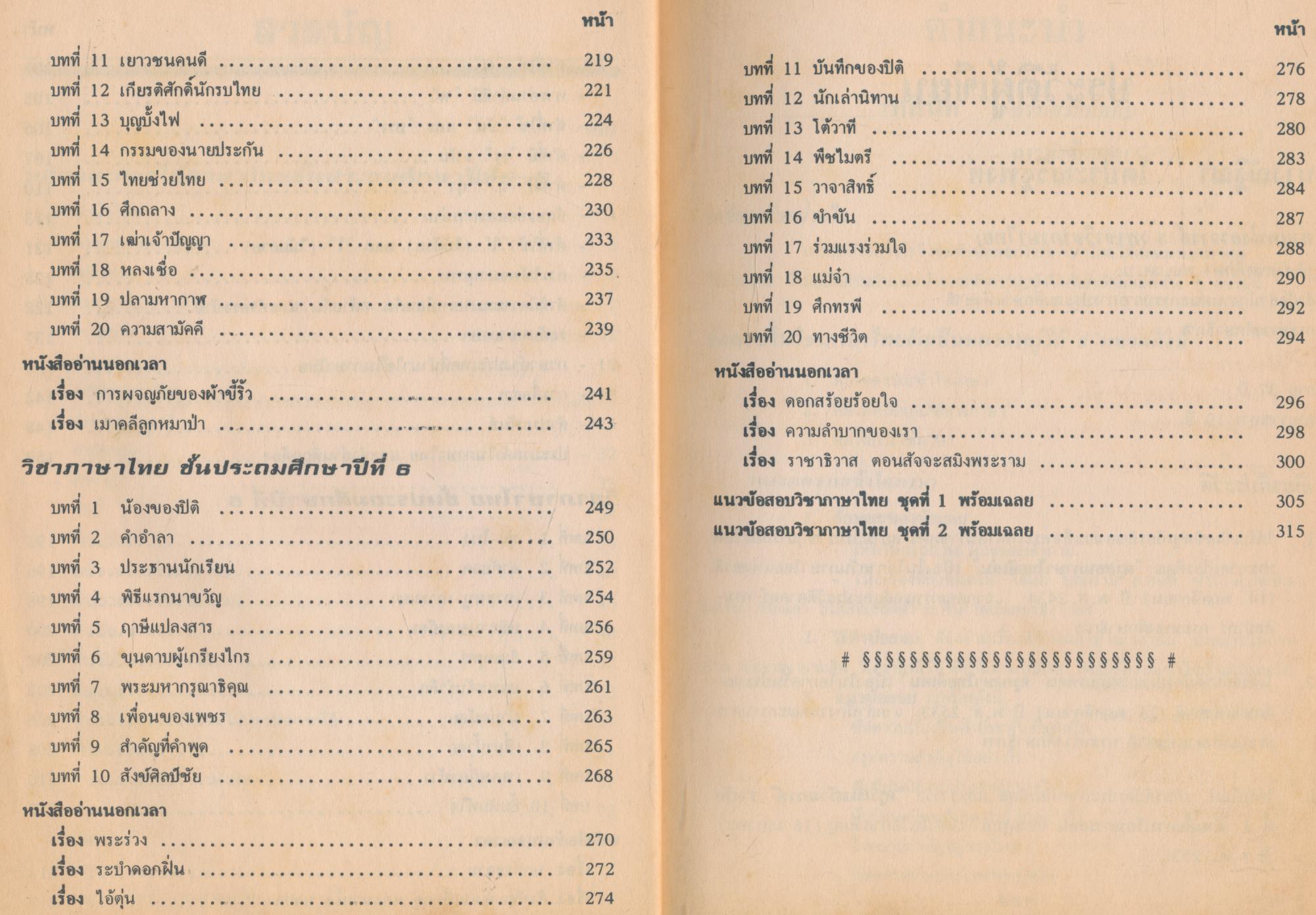 คู่มือเตรียมสอบ ภาษาไทย ป.5-ป.6