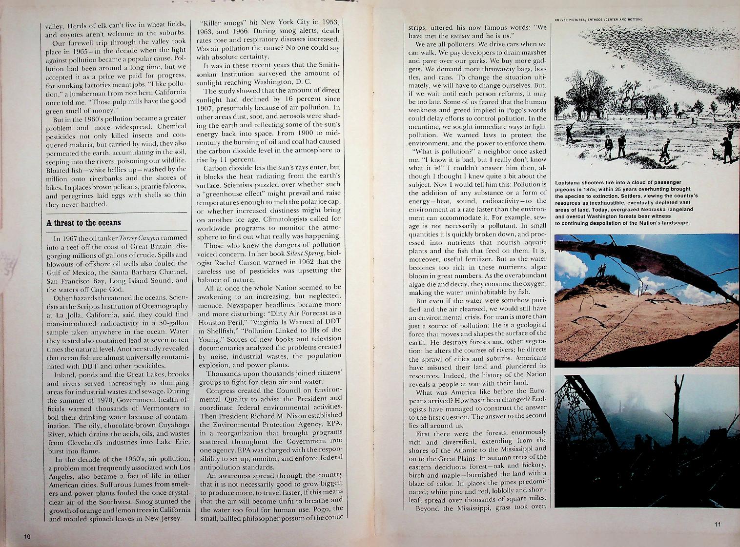 AS WE LIVE AND BREATHE : The Challenge of Our Environment