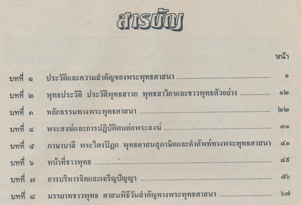คู่มือครูสังคมศึกษา รายวิชา ส ๐๑๑๐ พระพุทธศาสนา ชั้นมัธยมศึกษาปีที่ ๒ (ม.๒)
