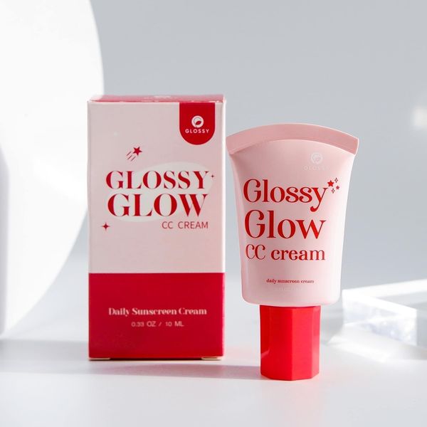กันแดดกลอสซี่โกลด์ Glossyglow หน้าฉ่ำเนียนใส 10G.