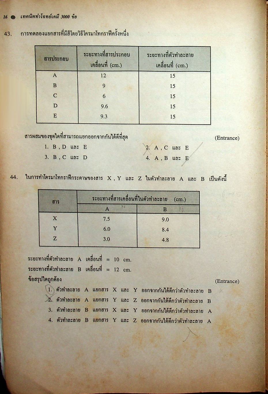 NEW CHEMISTRY TESTS FOR ENTRANCE., M4-5-6 เล่ม 1 เทคนิคตะลุยโจทย์เคมีเอ็นทรานซ์และม.4-5-6 3,000 ข้อ ให้ทันและถูก