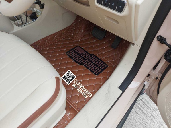 พรมรถยนต์6D ORA GOOD CAT สีน้ำตาล