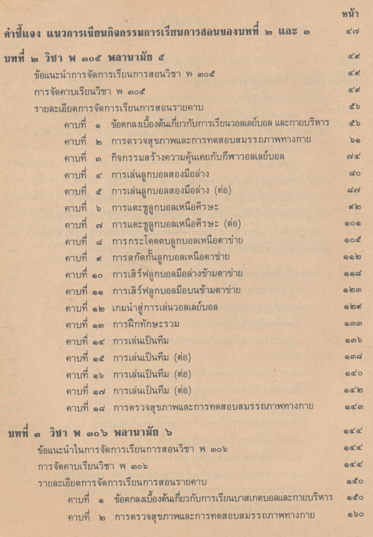 คู่มือครูพลานามัย พ ๓๐๕ พ ๓๐๖ พลานามัย ๕-๖ ชั้นมัธยมศึกษาปีที่ ๓