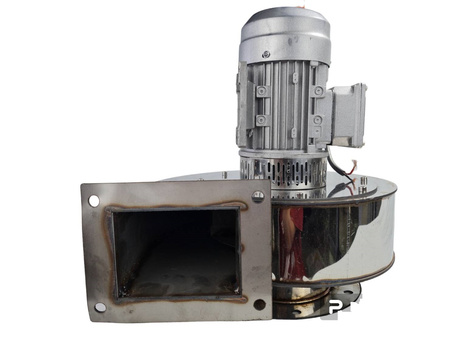 พัดลมโบเวอร์ สแตนเลส 304 ขนาด 370W 220V สามารถทนความร้อนได้สูง 200องศาและทนกัดกร่อนสูงใช้งานกับสารเคมี อาหาร และงานที่มีความร้อนสูง