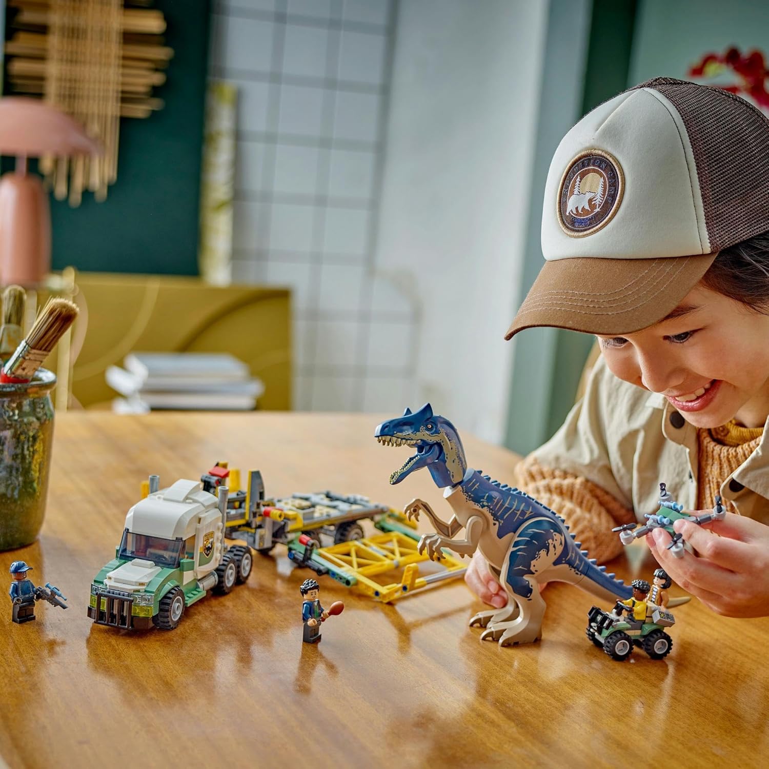 **MTS Toys**เลโก้ Lego 76966 Jurassic World : Dinosaur Missions : Allosaurus Transport Truck