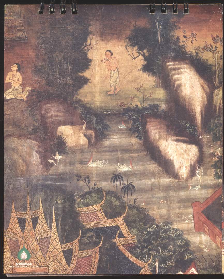 ปฎิทินตั้งโต๊ะ สืบสาน เส้นศิลป์ สู่ศรัทธาธรรม ๒ พ.ศ 2552 ของ ThaiBev