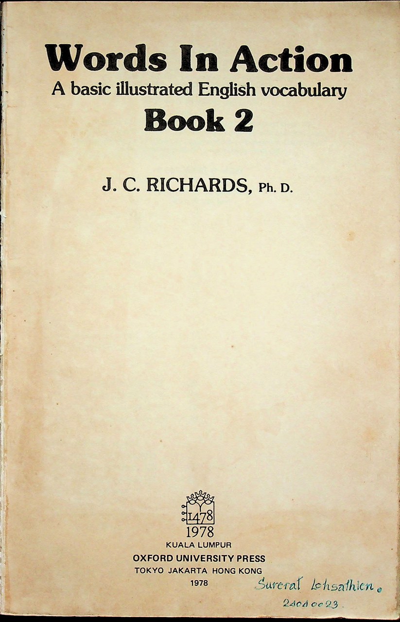 Words In Action Book 2