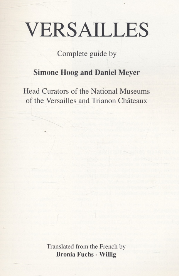 VERSAILLES COMPLETE GUIDE