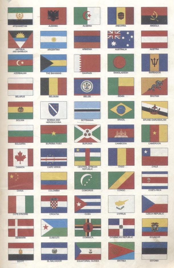 ธงชาติทั่วโลก (194 ชาติ)