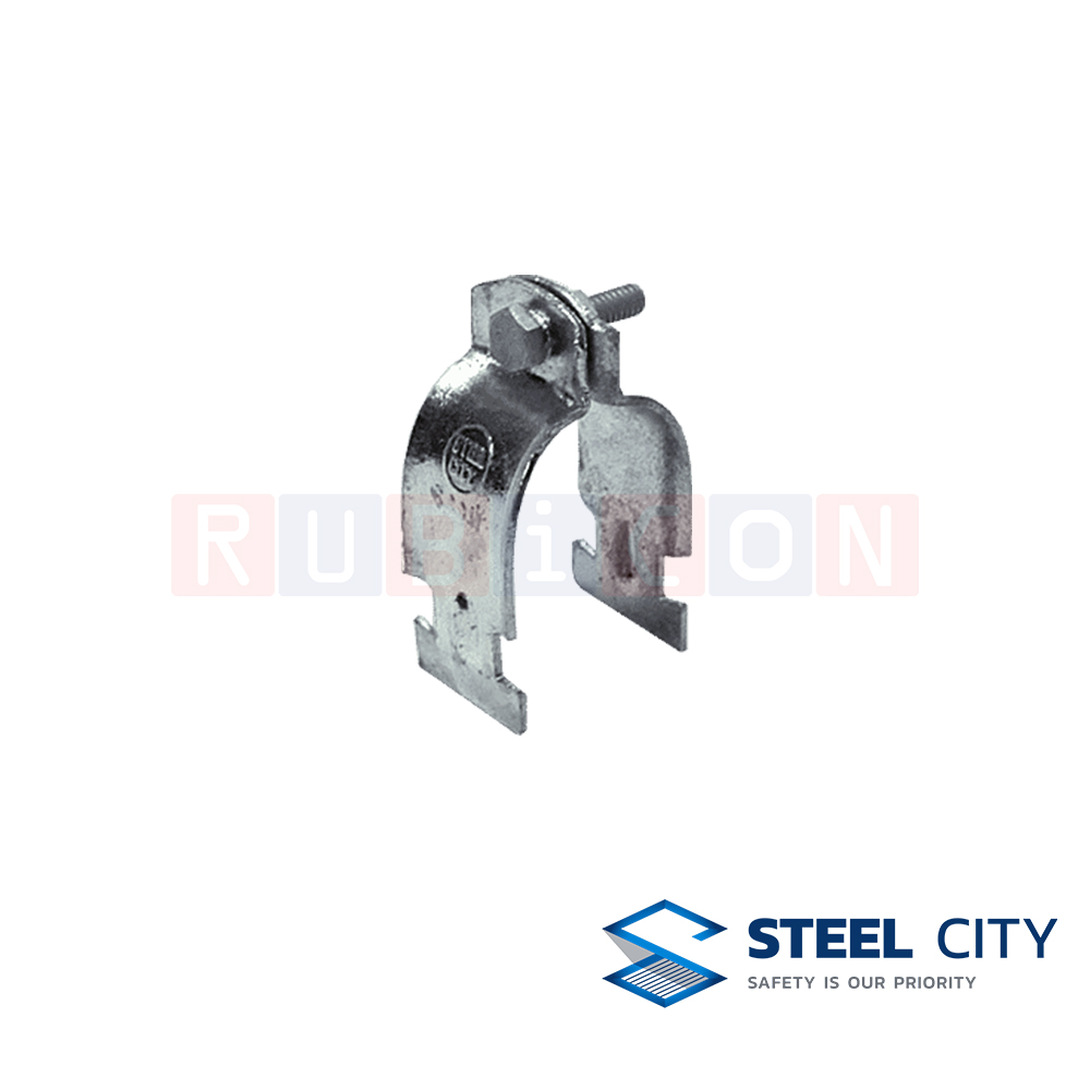 STEEL CITY แคล้มประกับสเตนเลส (STAINLESS CONDUIT CLAMPS)