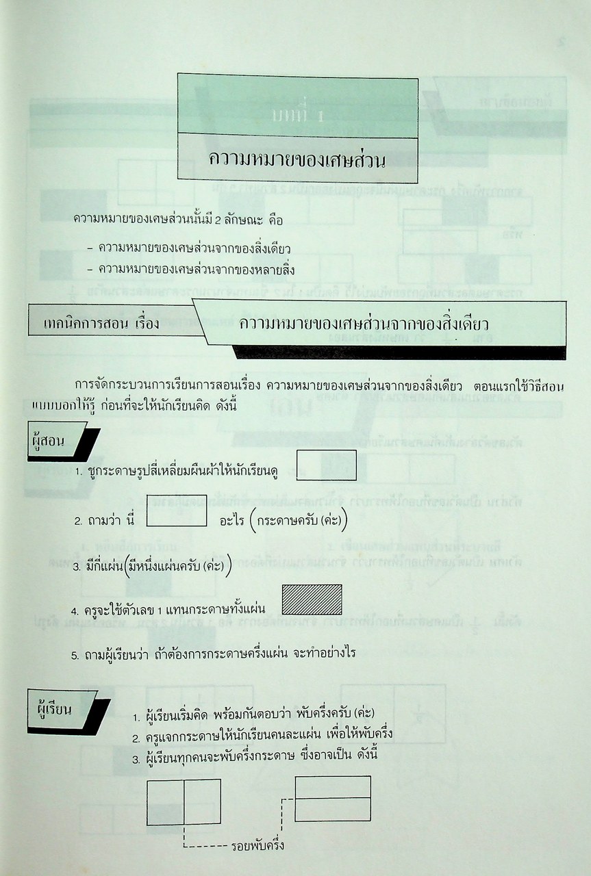 เทคนิคการสอนคณิตศาสตร์ ระดับประถมศึกษา เล่ม 2
