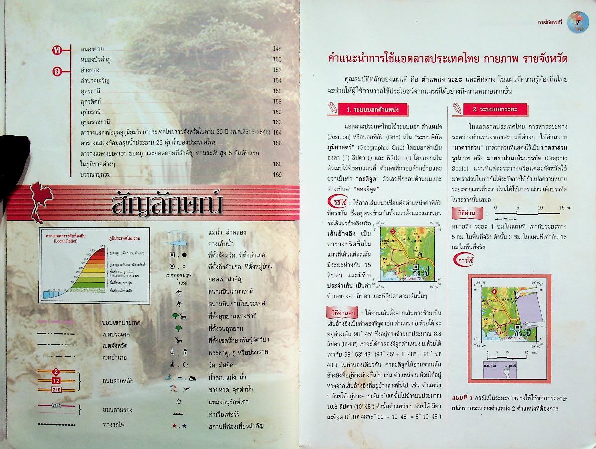 แอตลาสประเทศไทย กายภาพ รายจังหวัด