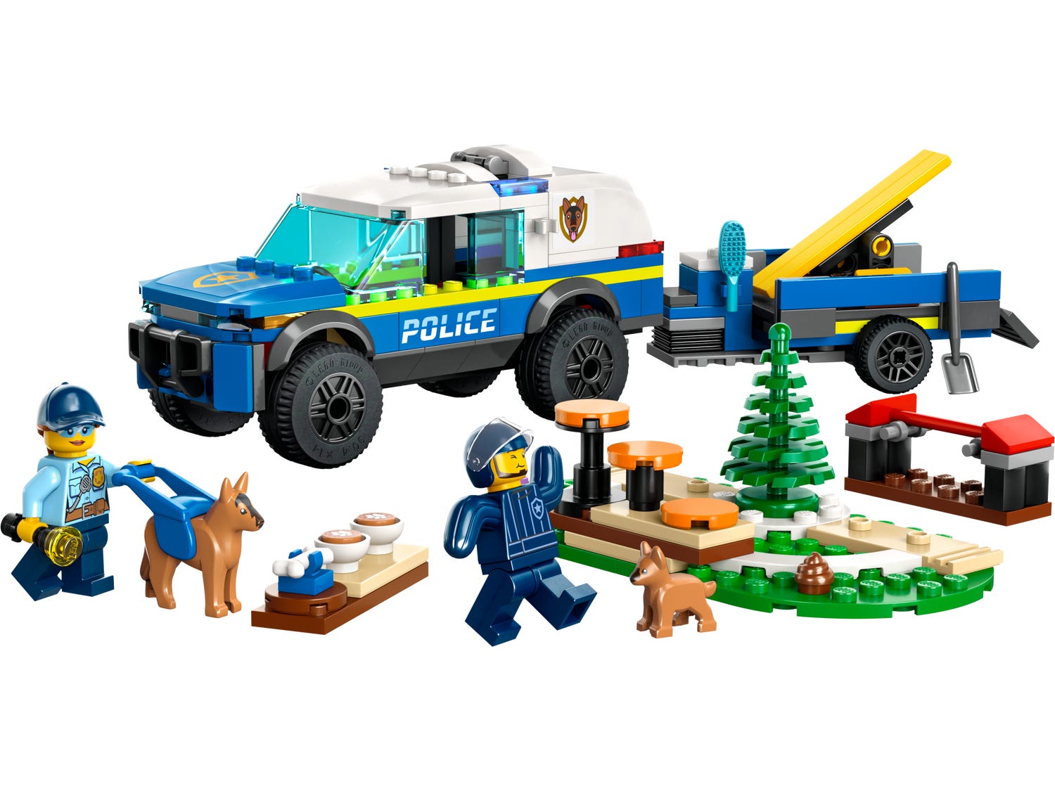 **MTS Toys**เลโก้ Lego 60369 City : Mobile Police Dog Training
