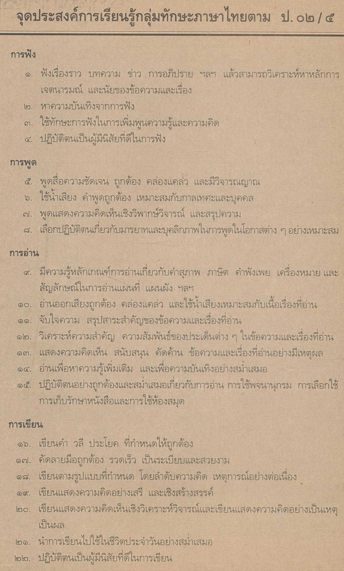 คู่มือครู-เฉลย ภาษาไทย ป.5