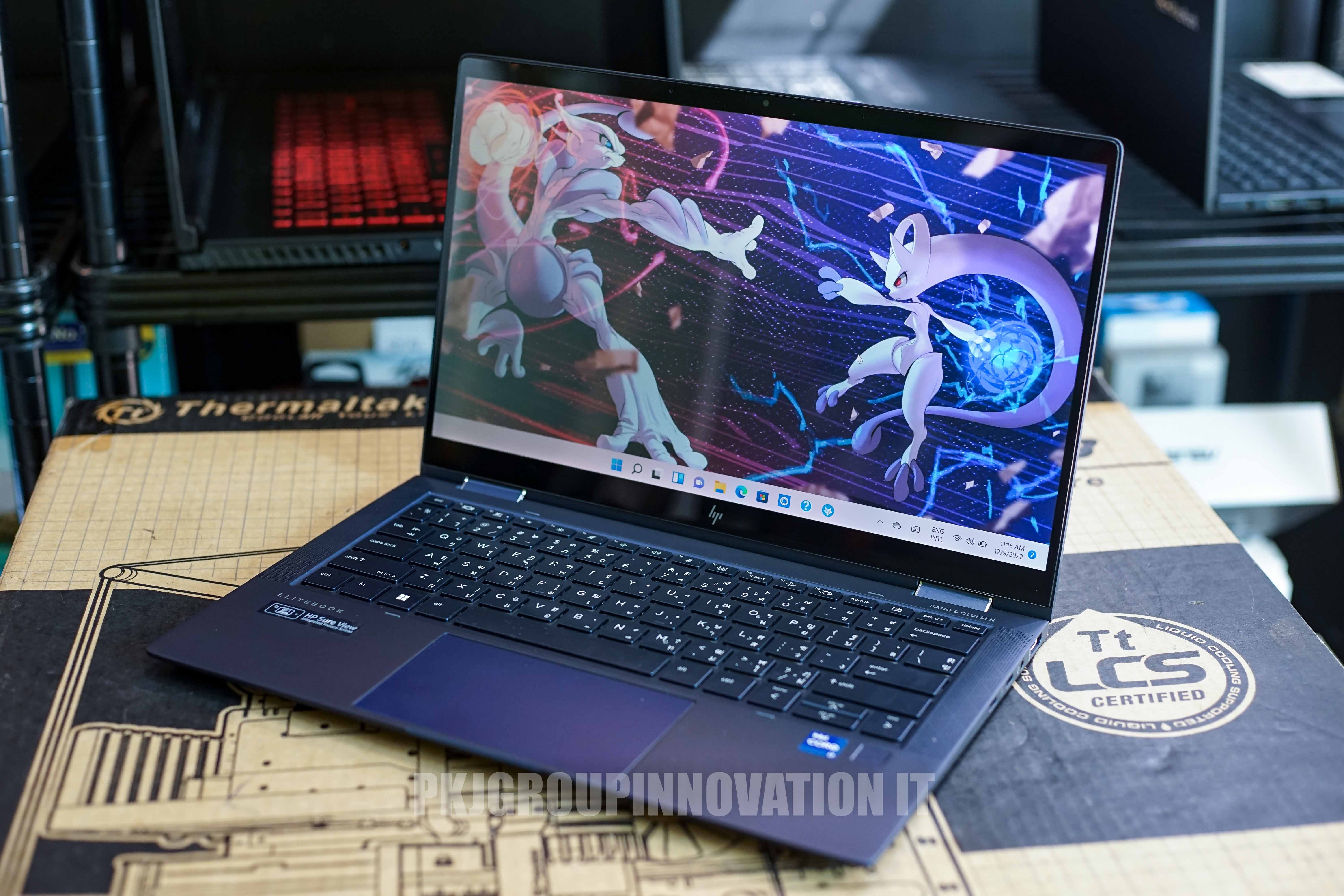 โน๊ตบุ๊คมือสอง สำหรับทำงาน HP Elite Dragonfly G2 ที่มาพร้อม CPU I7 Gen 11