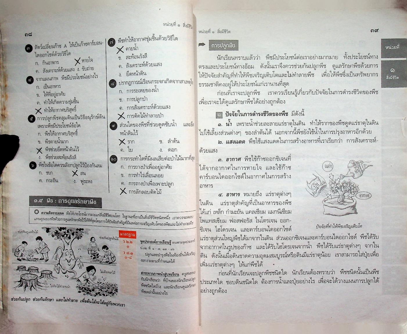 เฉลย สำหรับผู้สอน แนวหน้า กลุ่มสร้างเสริมประสบการณ์ชีวิต สปช.๔ ชั้นประถมศึกษาปีที่ ๔