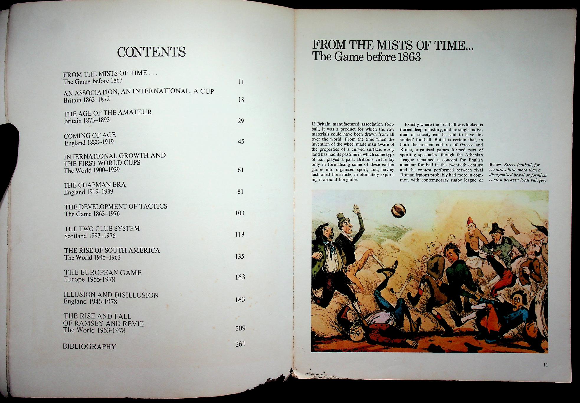 THE STORY OF FOOTBALL