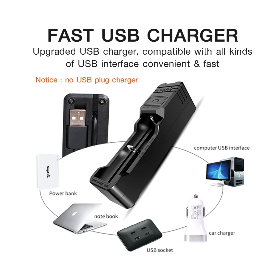 🇹🇭 773 ไทยแลนด์ แทคติคอล ไฟฉาย Supfire รุ่น C8-XPE