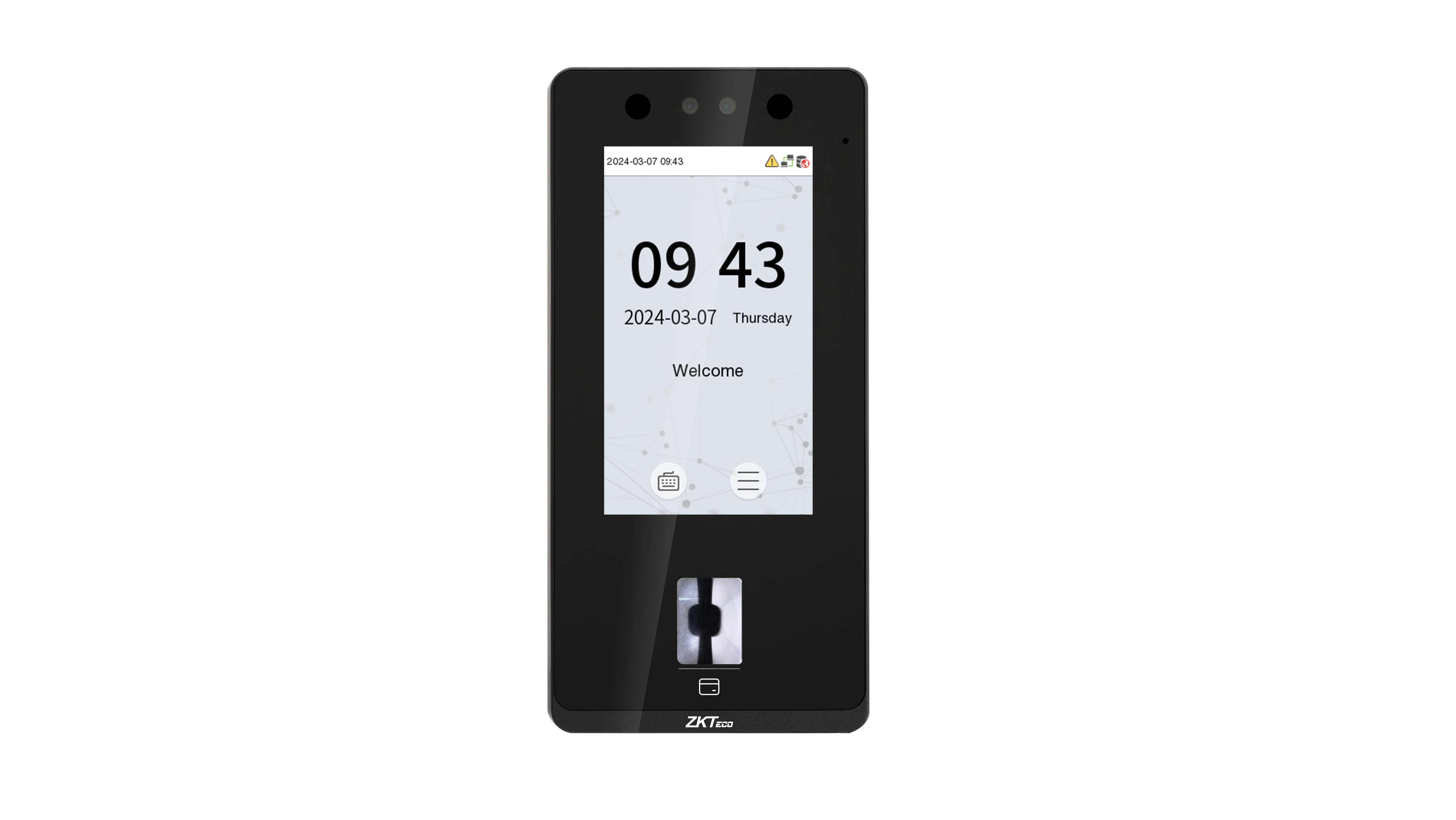 เครื่องสแกนใบหน้า Zkteco SenseFace 4A