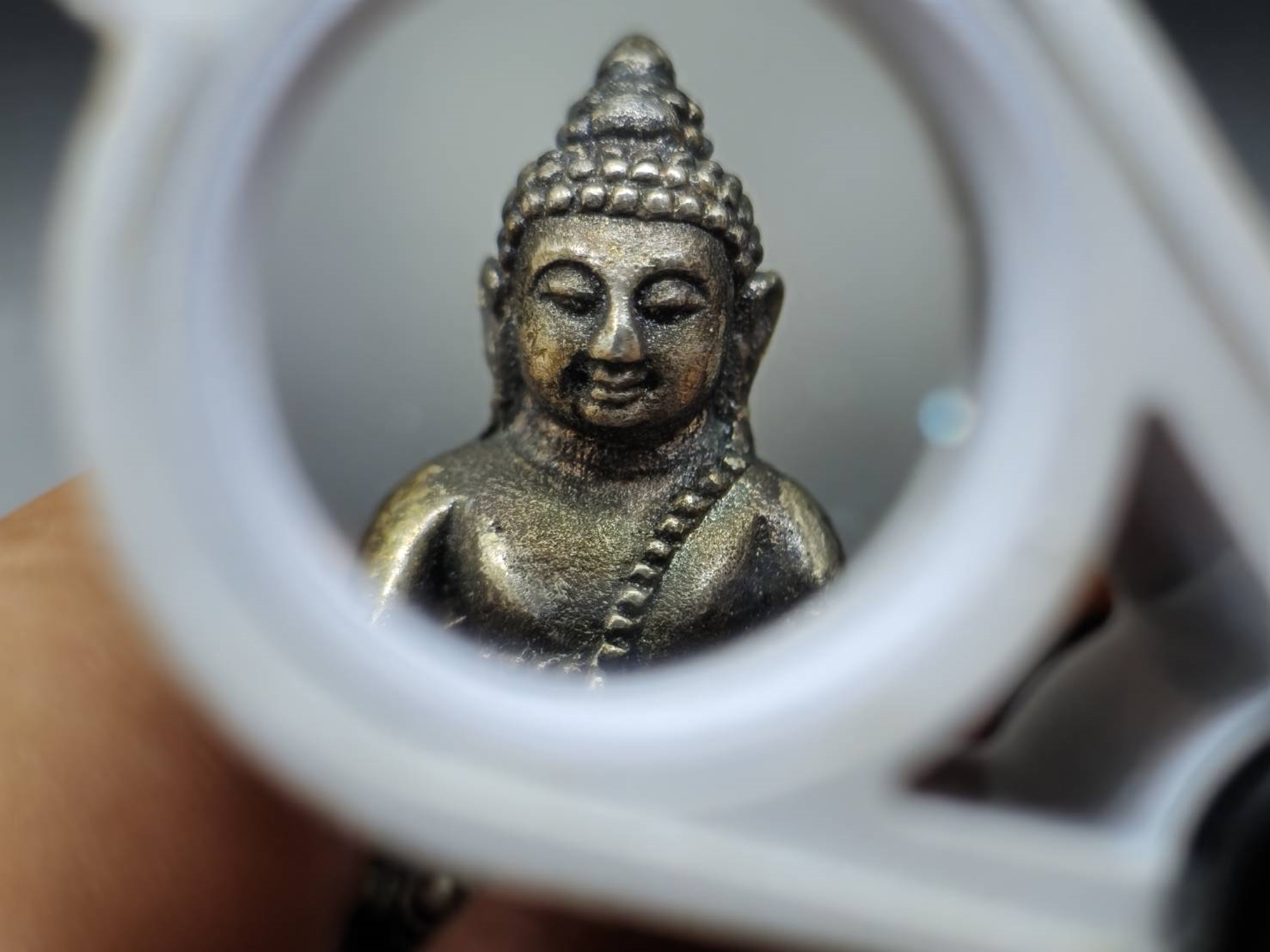 พระชัยวัฒน์นวปทุม ภปร. วัดปทุมวนาราม ปี2535 เนื้อเงิน (ในหลวงรัชกาลที่9เสด็จเททอง) นิยม หายาก มาพร้อมกล่องเดิมๆ