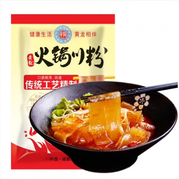 เส้นหนึบ มันหวานผสมบุก เคี้ยวหนึบอร่อย