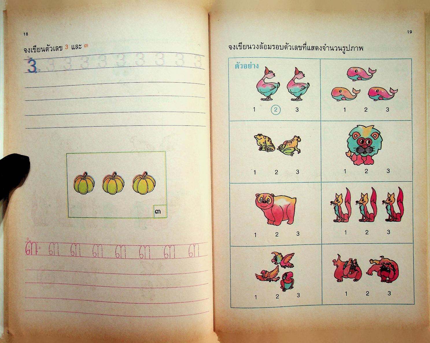 แบบฝึกทักษะคณิตศาสตร์ ชั้นประถมศึกษาปีที่ ๑ เล่ม ๑