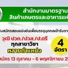 สำนักงานมาตรฐานสินค้าเกษตรและอาหารแห่งชาติ เปิดรับสมัครสอบบรรจุเข้ารับราชการ 3 อัตรา