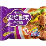 มาม่าจีน รสเนื้อและผักดอง (102 g)