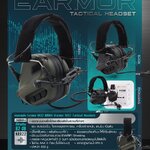 🇹🇭 824 ไทยแลนด์ แทคติคอล ครอบหูฟัง Earmor M32 MOD4