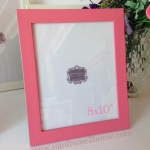กรอบสีชมพูไม้เรียบ1" น้องหวานเย็น ขนาด 8x10"