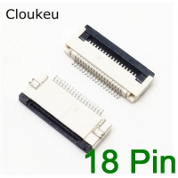 ช่องสายแพร 18 Pin Pitch 1.0mm Socket