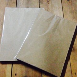 แผ่นใสรองปก บรรจุ100แผ่น/แพค