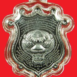 พระโชว์_เหรียญพญาเสือ สมิงเหนือดวง หลวงพ่อไฉน ฉนฺทสาโร เนื้อทองแดง เลข 4 4