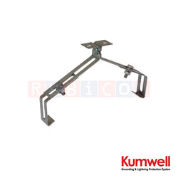 KUMWELL LYRHT 130-120 ที่ยึดหลังคา สำหรับกระเบื้องสันหลังคาหรือสันหลังคา (Roof Holders for Hip or Ridge Tileds) Stainless Stee