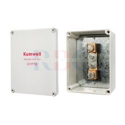 KUMWELL GYPTB กล่องพลาสติกกราวด์เทสบ๊อกซ์ (ABS Ground Test Box ) ขนาด 200x150x100 mm. Copper To Copper Conductor