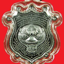 เหรียญพญาเสือ สมิงเหนือดวง หลวงพ่อไฉน ฉนฺทสาโร เนื้อทองแดง เลข 6 6