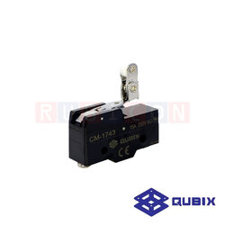 QUBIX CM-1743 ไมโครสวิตซ์ HINGE ROLLER LEVER 15A, 250V SPDT 1NO, 1NC SCREW TYPE (MICRO SWITCH CM - 1700 SERIES )