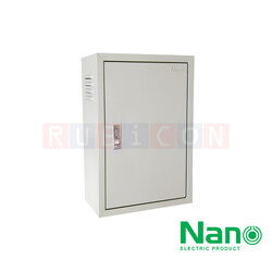 "NANO" MCTT00 ตู้เหล็ก ตู้ไฟสวิทซ์บอร์ดขนาดมาตรฐาน IP20 ขนาด W200xH300xD150 mm. ความหนาเ 0.8 mm. สีควันบุหรี่ย่น (Light Gray)