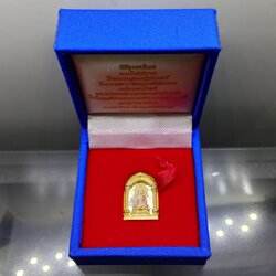 เหรียญพระไพรีพินาศ เนื้อเงิน สามกษัตริย์ 200 ปี พระจอมเกล้าฯ โครงการบูรณะฯ โบราณสถาน วัดมกุฏกษัตริยาราม ปี2547 พร้อมกล่องเดิม