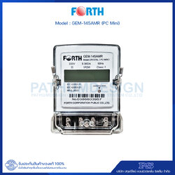 มิเตอร์ไฟฟ้า อีเล็คทรอนิคส์ ดิจิตอล FORTH รุ่น GEM-145AMR (PC-MINI)