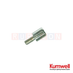 KUMWELL GRSDH หัวรองต่อสำหรับกราวด์ร็อดทองแดงตัน/สเตนเลส (เหล็กกล้าแรงดึงสูง) Driving Head for Solid Copper/Stainless Steel (High Tensile Strength Steel)