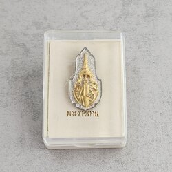 เข็มกลัด เข็มที่ระลึก เจ้าฟ้าเพชรรัตน์ฯ ครบ 80 พรรษา พ.ศ. 2548 พร้อมกล่องเดิมๆ