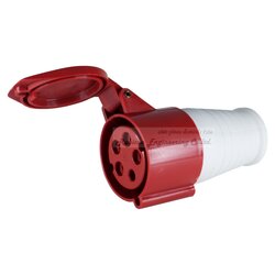 HT 215 ปลั๊กตัวเมียกลางทาง (3P+N+E) 16A 400V IP44 DAKO