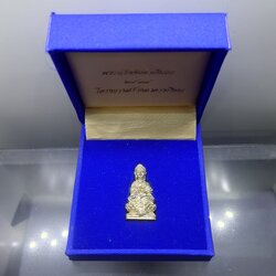 พระกริ่งจีน ต้าเยิ่นถะ เนื้อเงิน โครงการสร้างอาคารเรียน โรงเรียนกาญจนาภิเษกสมโภช ปี2539 พร้อมกล่องเดิม