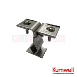 KUMWELL LYCMSS-AN เมทัลชีทแคลมป์ ตัวจับหลังคา (Metal Sheet Clamp) Stainless Steel