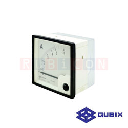 QUBIX HL-96A CLASS 1.5 THROUGH CURRENT TRANSFORMERS (5A) พาลามิเตอร์แบบอนาล็อก มิเตอร์วัดกระแส มิเตอร์วัดแรงดัน แบบกันน้ำ (ANALOG PANEL METER HL SERIES 96X96 MM.(AMMETER VOITMETER IP65)