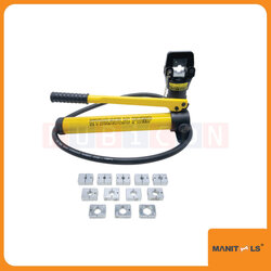 "MANITOOLS" MTY-400AF/MTB-600A เครื่องย้ำหางปลาไฮดรอลิค (แบบหกเหลี่ยม) ขนาด 70-400 Sq.mm. พร้อมปั้ม ไฮดรอลิค MTB-600A (HEXAGON HYDRAULIC CRIMPING TOOL)