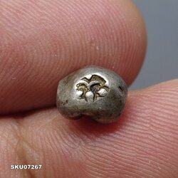 พดด้วง ขนาด เฟื้อง ตราใบมะตูม สมัยรัชกาลที่3