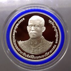 เหรียญ 1000 บาท เนื้อเงินขัดเงา ที่ระลึกราชาภิเษก รัชกาลที่10 พ.ศ.2562 พร้อมกล่องและใบเซอร์