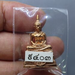 หลวงพ่อโสธร รุ่น 100 ปี ตำรวจแปดริ้ว เนื้อนวะโลหะ พิมพ์ใหญ่ ขนาดสูง 28 มิล วัดโสธรวรารามวรวิหาร พ.ศ.2559